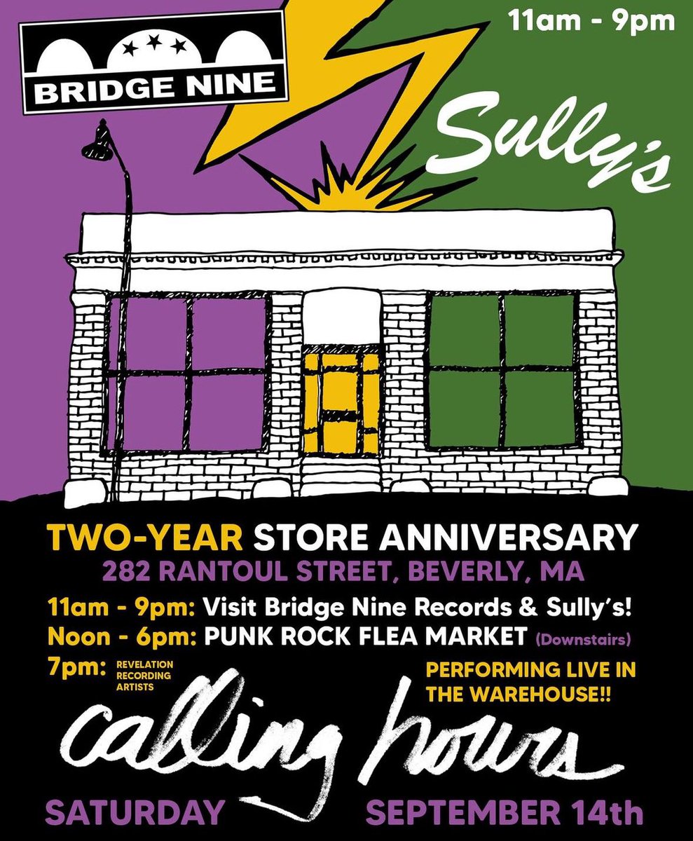 Calling Hours (@callinghoursog) on Twitter photo This weekend! This weekend!