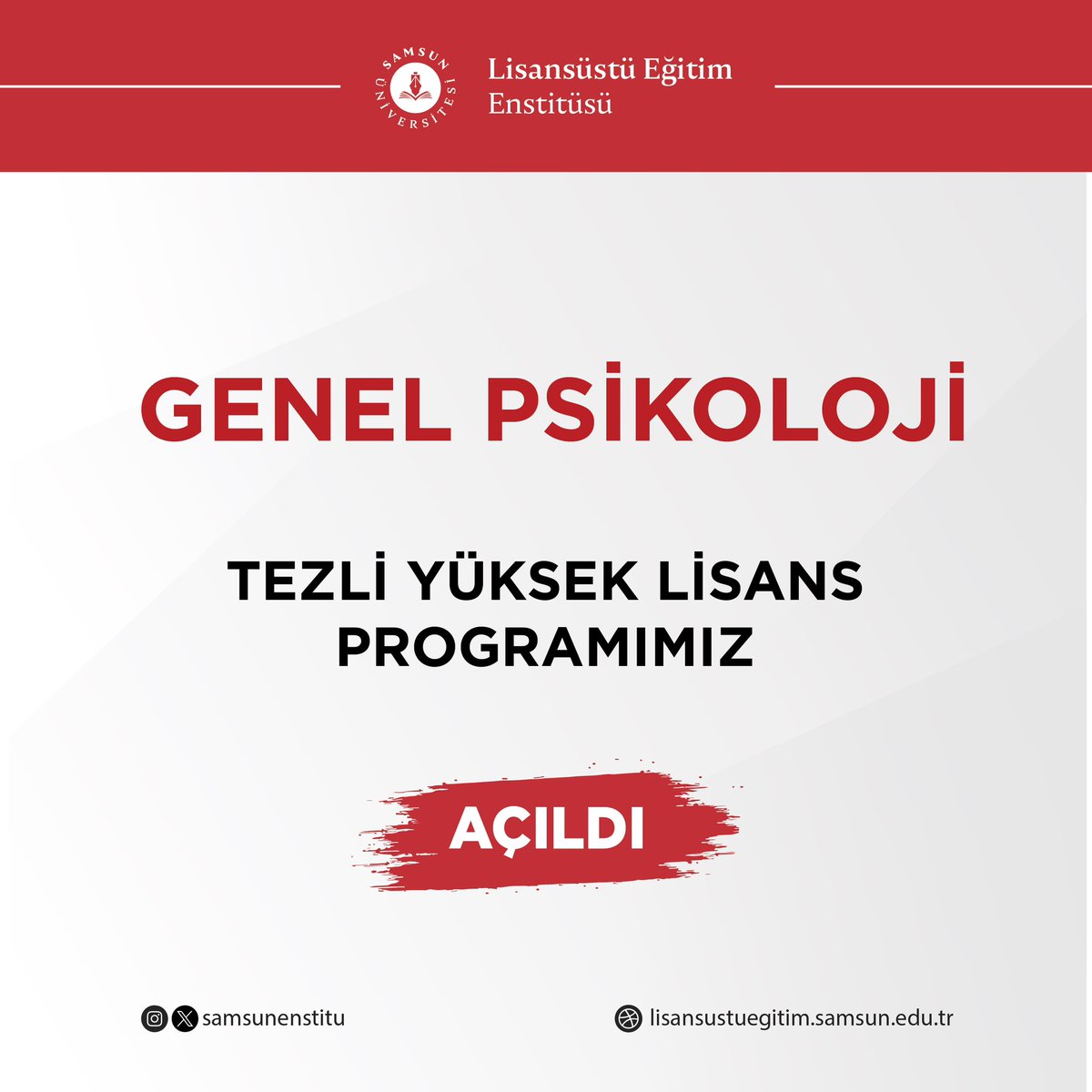 Yeni programımız herkese hayırlı olsun 🙏