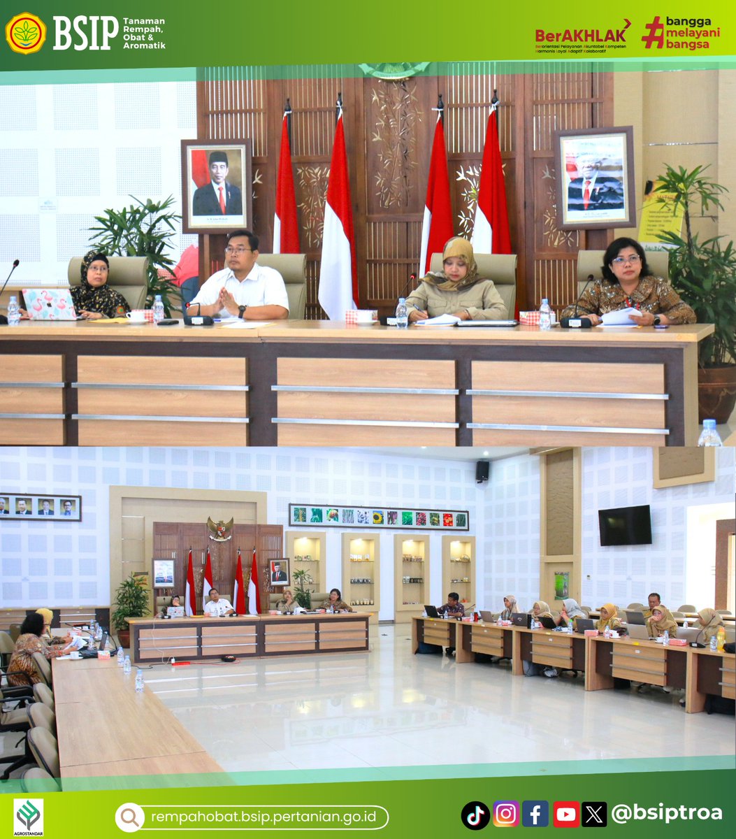 brmprempahobat's tweet photo. Selasa (10/09) BSIP-TROA mengikuti Rapat Teknis 2 RSNI Jahe kering dan kunyit yang dilaksanakan secara daring dan luring di Gedung Display PSI Perkebunan. Kegiatan Ratek 2 ini dalam rangka perumusan RSNI Perkebunan Tahun 2024.
#agrostandar
#RapatTeknis
#RSNI
#JaheKering
#Kunyit https://t.co/csWewOjq2P