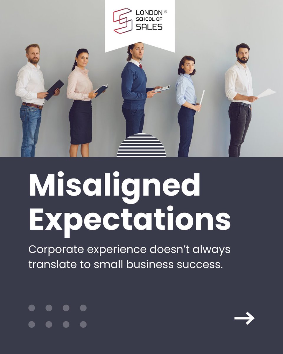 LSOS_GROW's tweet photo. Hiring experienced sales professionals might seem like a quick fix, but it can lead to disappointment if expectations aren’t met. Understand the unique demands of your business environment before making recruitment decisions. Here’s how to navigate these expectations effectively. https://t.co/PMAJReZCX4