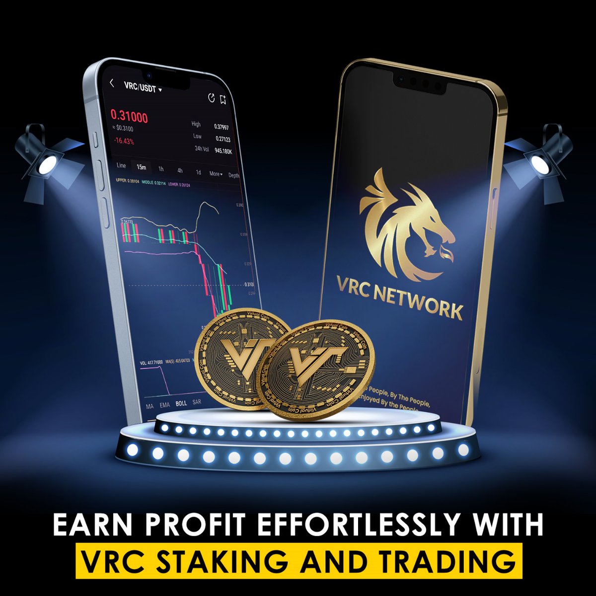 VrcNetwork's tweet photo. Earn profit effortlessly with VRC trading and staking! Let your crypto work for you and watch your wealth grow.
#VRCNetwork #VRC #BTC #DEX_Trade #Dot #Crypto #Virtual_coin #Defi #NFT #VRC_Coin #Investment #Passive_Income #VZSolutions #Lbank #Bitcoin #Consensys #Chainlink https://t.co/M8GjJ201A7
