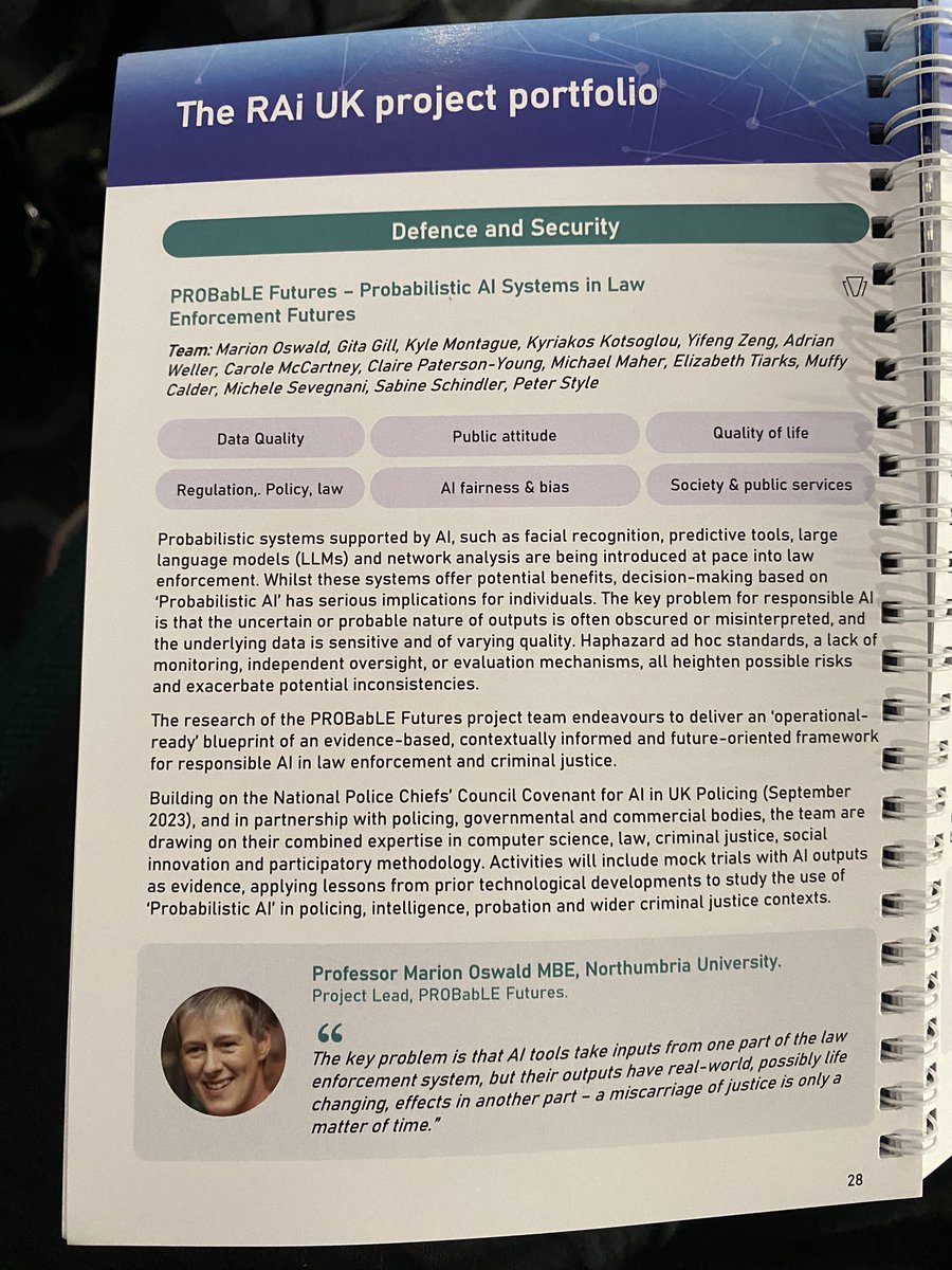 We are learning about really interesting key projects at RAi UK today from different contexts.