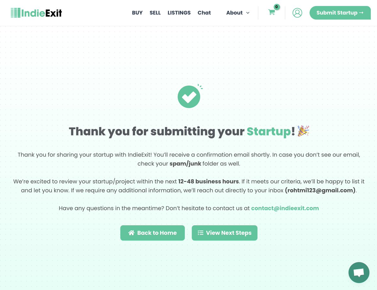 Rhot39385's tweet photo. Just listed my SaaS on @IndieExitHQ 🚀

Big shoutout to @AvoyMaji_ for creating this amazing marketplace! ❤️

Now, let’s see what happens next... 👀🔥

#indiehackers #buildinpublic #SaaS https://t.co/U5Ugm8onTg