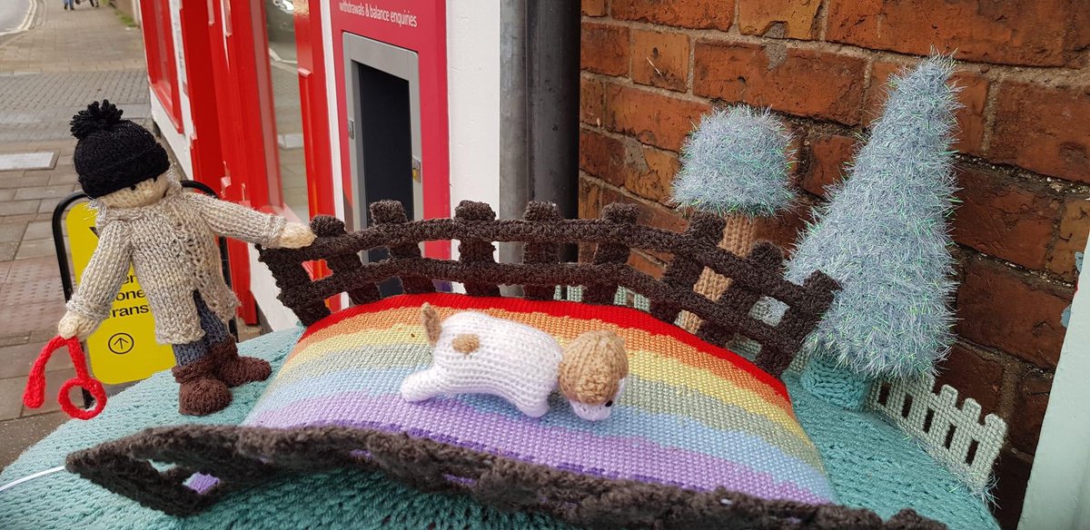 Spotted on a post box 
#RainbowBride 
#NeverForgotten