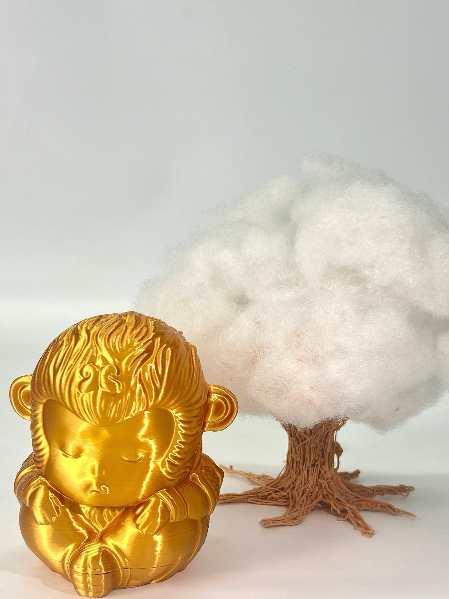 geeetech's tweet photo. Black Myth: Wukong-Cute little Wukong
💡Model Design: virus invasion
🛒Searching for more PLA for high quality printing:
https://t.co/c3sUWsIikq...
#3dprinting #printingfun #geeetech #3dprintingcommunity #3dprints #3dprintingfilament #PLAfilament https://t.co/XJZDpS8QVm