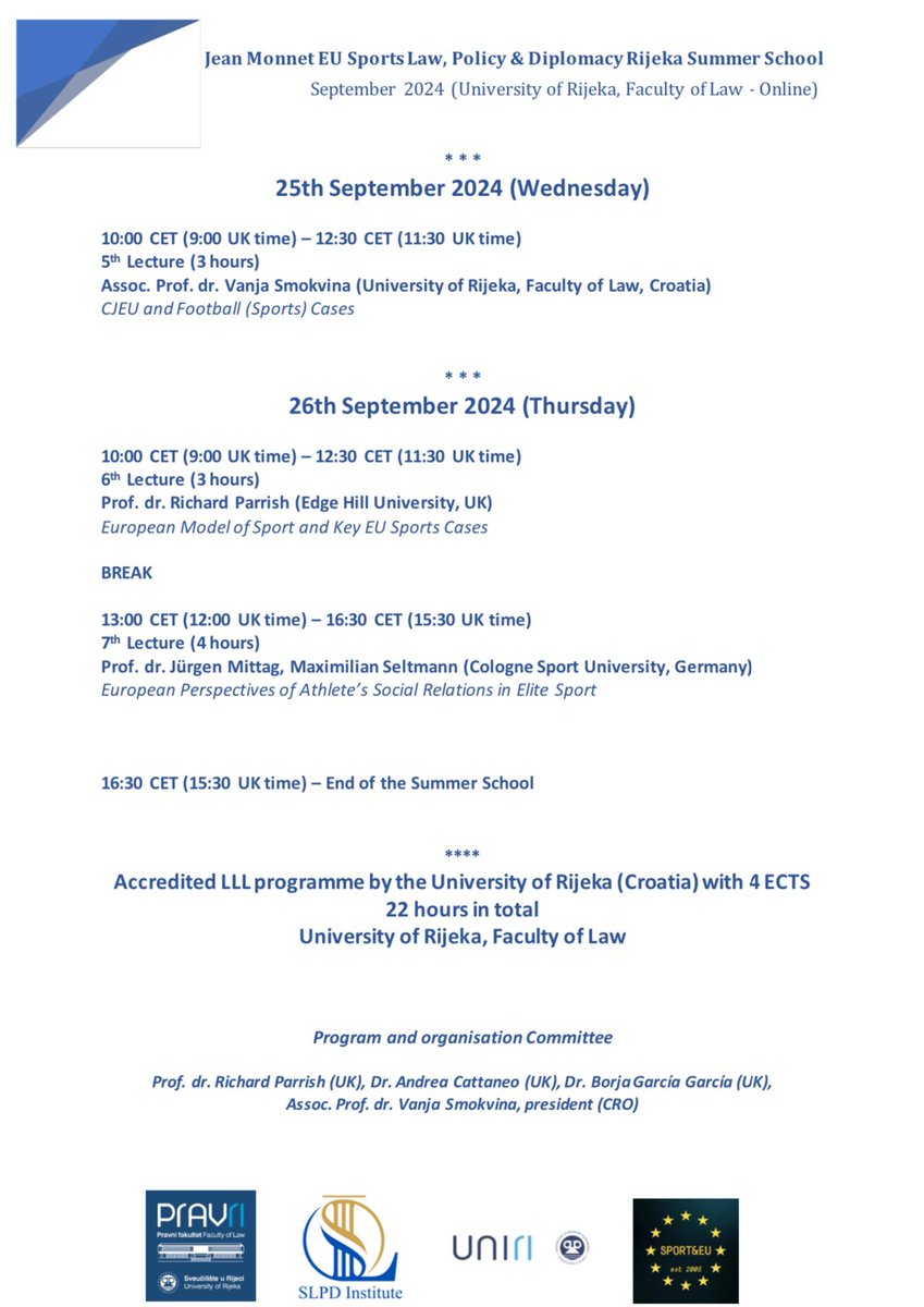 Sport&EU tweet media