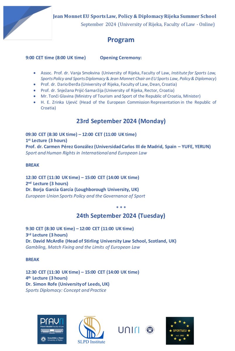 Sport&EU tweet media