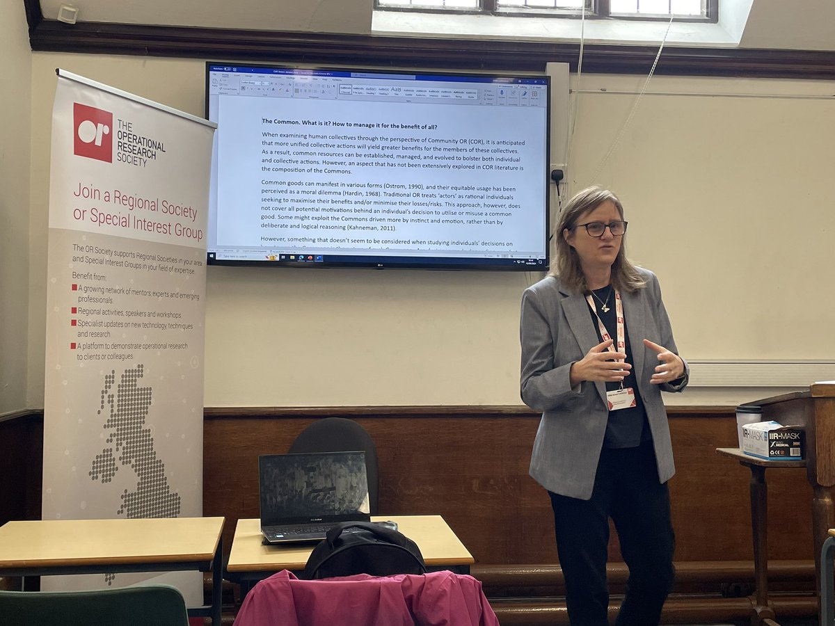 Miles Weaver (@weavermiles) on Twitter photo #OR66 kicks off for me with Rebecca Herron on the ‘tragedy of the commons’ and we’re placing this discussion with a #circularity ##circulareconomy Lens. A new frontier for us all. <a href="/TheORSociety/">The OR Society</a> #OR66 kicks off for me with Rebecca Herron on the ‘tragedy of the commons’ and we’re placing this discussion with a #circularity ##circulareconomy Lens. A new frontier for us all. <a href="/TheORSociety/">The OR Society</a>