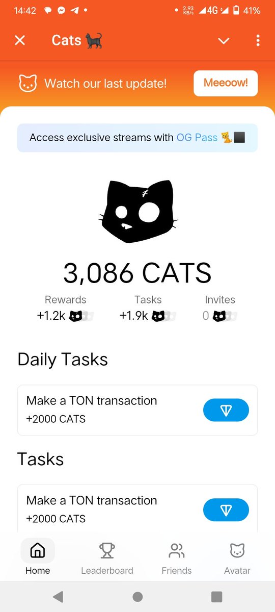 t.me/catsgang_bot/j…
Meow, lets see who is OG 😼