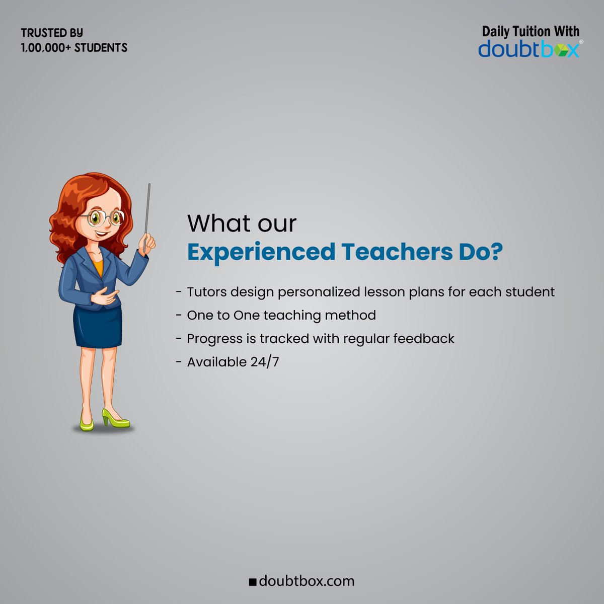 Doubtbox's tweet image. Expert guidance meets online convenience. Let our experienced teachers help you excel and achieve the grades you’ve always wanted.
.
#onlinetuitionclasses #doubtbox #LiveLearning #LiveOnlineTuition #dailytuition