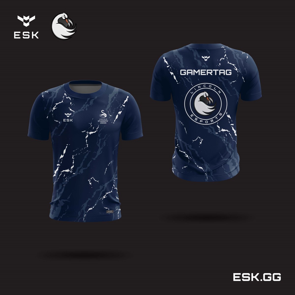 New esports jersey refresh 👕 for Lincoln Esports 🎮 from the University of Lincoln.

Good luck for NSE (National Student Esports) and NUEL! 🏆

#esports #gaming #createyourownidentity
