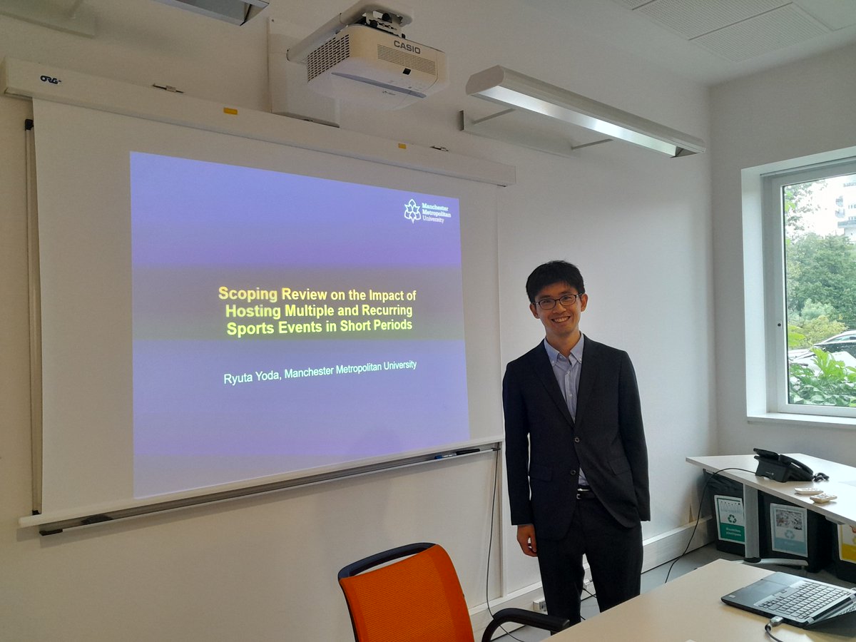 Sport Policy Unit - MMU (@spu_mmu) on Twitter photo The <a href="/EASMBoard/">EASM</a> conference was a successful event for the Sport Policy Unit. Drs <a href="/Scenic82/">Nicolas Scelles</a>, <a href="/Qi_Peng2015/">Dr Qi Peng</a>, <a href="/Swarali_Patil2/">Swarali Patil</a>, and Ryuta Yoda, and
BSc Sport Business Management graduate, Rodrigo Arguello Roa presented their projects #EASM2024
More details on: linkedin.com/posts/spummu_eโฆ The <a href="/EASMBoard/">EASM</a> conference was a successful event for the Sport Policy Unit. Drs <a href="/Scenic82/">Nicolas Scelles</a>, <a href="/Qi_Peng2015/">Dr Qi Peng</a>, <a href="/Swarali_Patil2/">Swarali Patil</a>, and Ryuta Yoda, and
BSc Sport Business Management graduate, Rodrigo Arguello Roa presented their projects #EASM2024
More details on: linkedin.com/posts/spummu_eโฆ