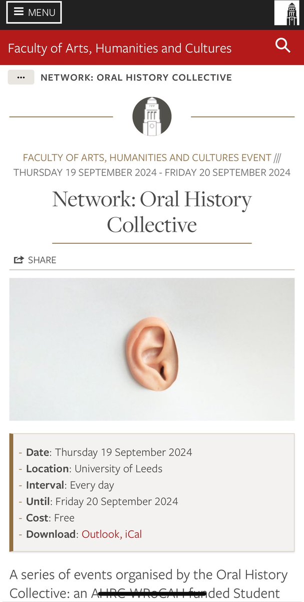 Oral History Collective tweet media