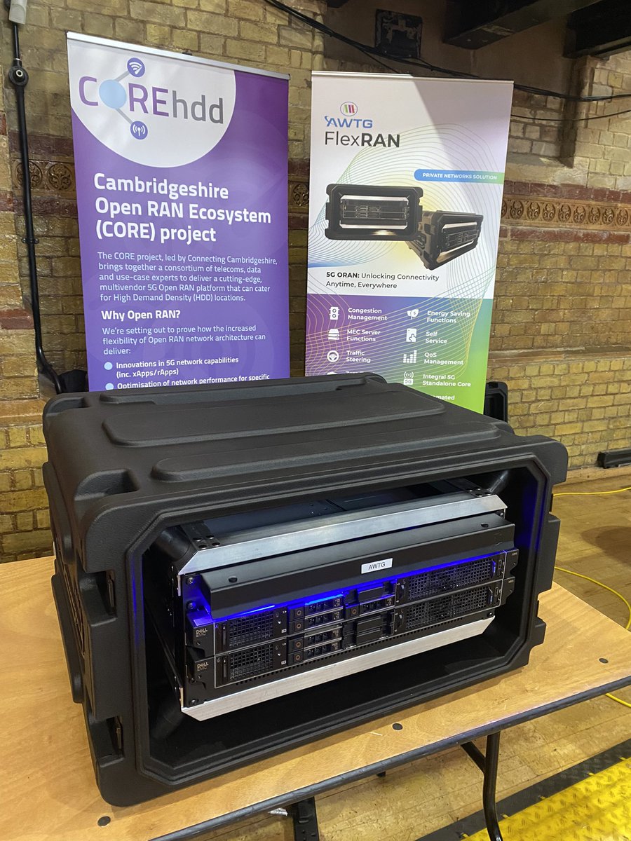 ConnectingCambs's tweet image. We’re setting up the #CoreHDD stand at @CamTechWeek - come and find us on booth 3 in the Corn Exchange as part of #InnovationAlley!

Find out why we’re here: connectingcambridgeshire.co.uk/mobile/5g/camb… 

@AWTG_Ltd @BenetelLtd @WolframResearch @OntixUK @UniOfSurrey @Gooii_Design @CambsCC #5G #OpenRAN