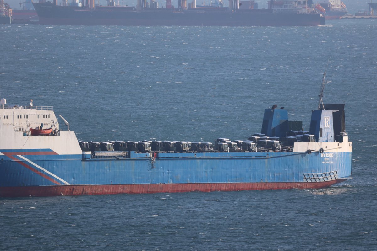 Springbok1973's tweet photo. #KALASHNIKOVLINES
La conexión Estambul desvela el tráfico "regular" de KONOS, viejos mercantes, como el #MYROSE🇨🇲#SPARTAIV🇷🇺 y ahora el #MATILDEA🇹🇷 haciendo #Sealift a 🇱🇾 para distintas facciones en la órbita 🇷🇺🇹🇷.
Turquía juega a 2 bandas, no me registres los barcos #IRINI https://t.co/aLo7uA71OX