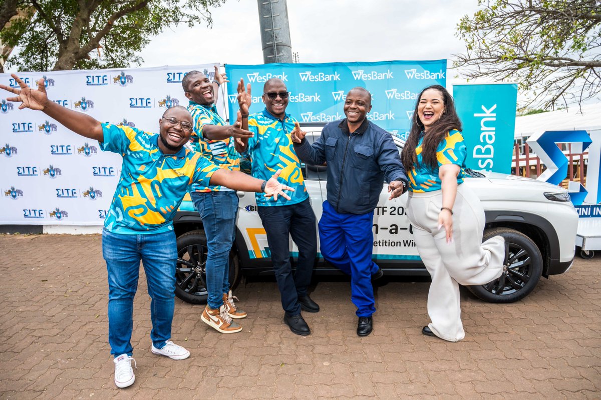 FNBEswatini's tweet photo. Congratulations to Olivert Mukabeta the winner of the Eswatini International Trade Fair 2024 Win-a-Car Competition powered by WesBank. We hope your new ride brings more exciting adventures in your life. #EITF2024 #ReadySetDrive https://t.co/3P5M3IsypI