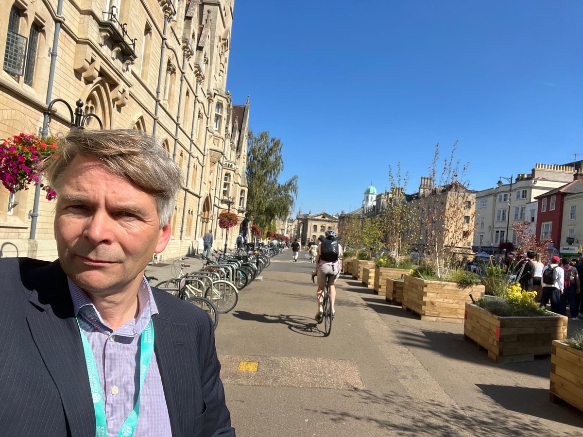 On Broad Street: “What other historic European city would use one of its most iconic streetscapes as a car park? Oxford did until we changed it.”
“Change isn’t easy, but it’s worth it. Day-to-day pressures come and go. The vision does not.”
oxfordclarion.uk/oxford-traffic…