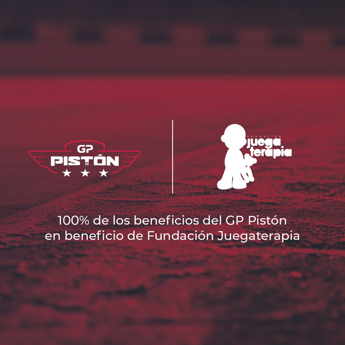 ❤️Gracias a <a href="/juegaterapia/">Fundación Juegaterapia</a>, el GP Pistón destinará el 100% del beneficio del evento y de sus donaciones al proyecto MEJOR.

💪El objetivo es dotar de los medios necesarios para desarrollar una vida normal tras superar el cáncer.

👀Descubre más en migranodearena.org/reto/gp-piston…