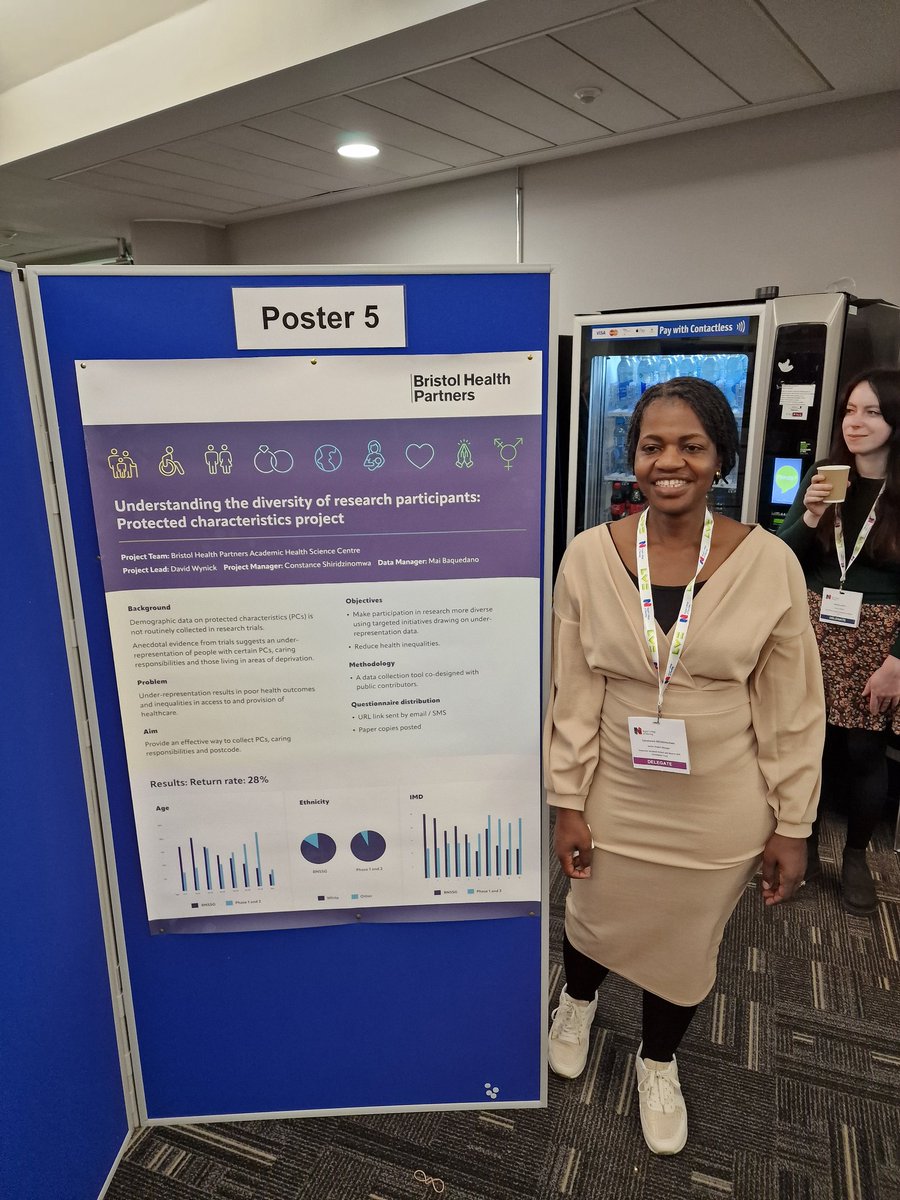 Connie Shiridzinomwa (@connieshir55369) on Twitter photo Understanding diversity of research participants: #RCNresearch24 <a href="/BristolHealthP/">Bristol Health Partners AHSC</a> <a href="/uhbwNHS/">University Hospitals Bristol and Weston NHS FT</a> Understanding diversity of research participants: #RCNresearch24 <a href="/BristolHealthP/">Bristol Health Partners AHSC</a> <a href="/uhbwNHS/">University Hospitals Bristol and Weston NHS FT</a>