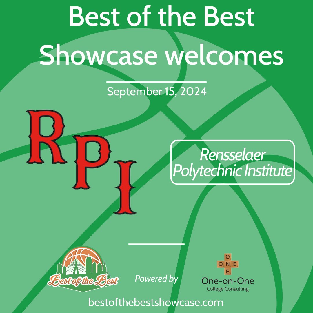 Excited to have you join us @rpi_womens_basketball for our showcase on September 15th at Babson College from 8:30am- 1:30pm! 🏀.