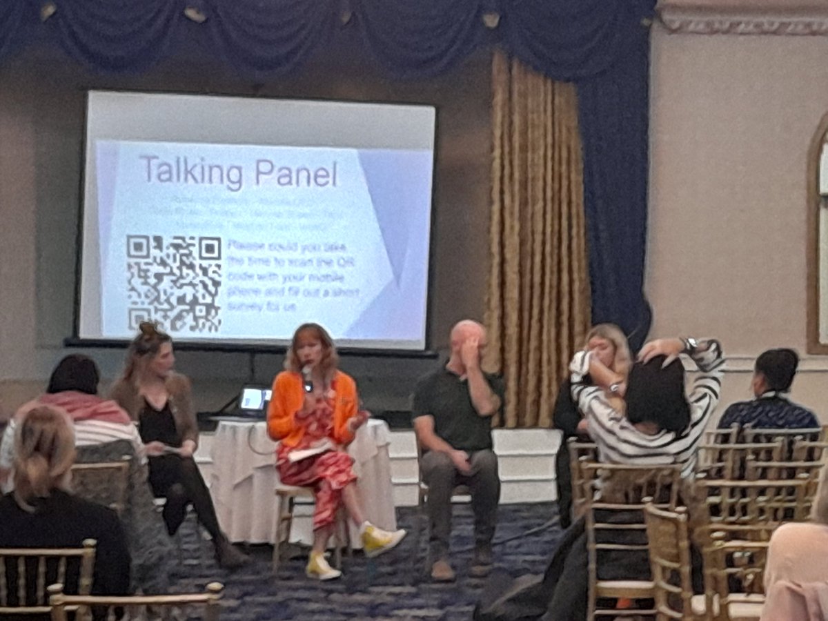And finally our talking panel our CEO Rebecca @HannahFShead from <a href="/TreviWomen/">Trevi</a> Ben from <a href="/MANCulturePlym/">M.A.N. Culture</a> and Meghan Field #VAWGleadplymouth