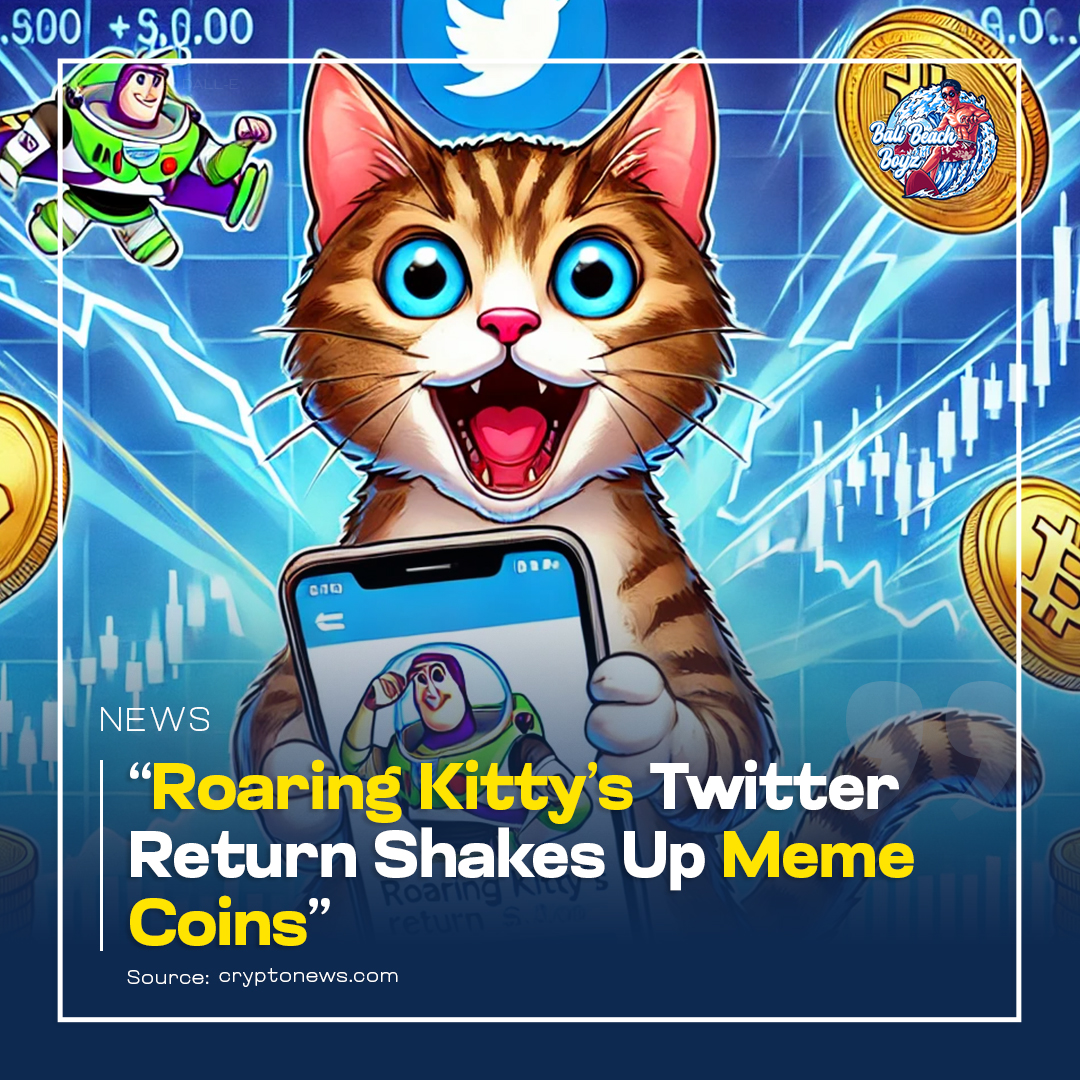 Roaring Kitty made a comeback with a cryptic Toy Story meme, hinting at leaving Chewy behind! 📉 This caused wild reactions, with one CHEWY coin spiking 6% and another falling 10%. The meme coin market is buzzing! 

 #CryptoNews #RoaringKitty #MemeCoins #CHEWY #Solana
