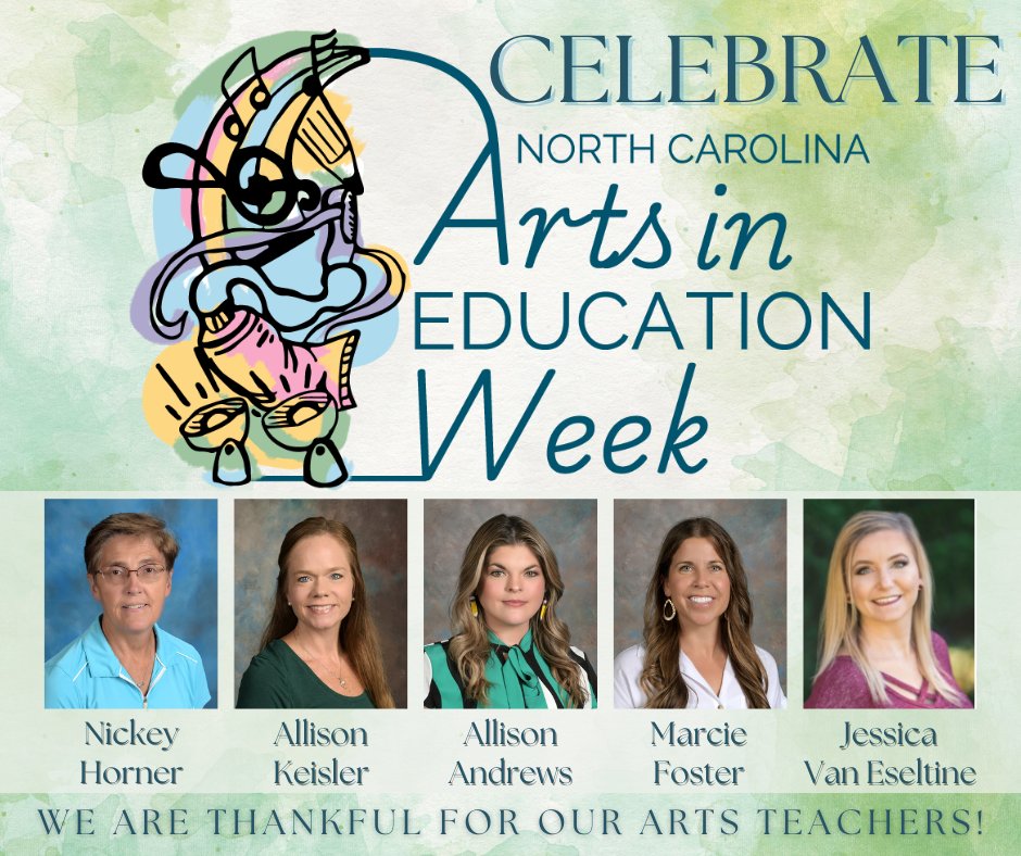 It's Arts in Education Week!
Our amazing arts teachers don't just teach – they inspire, engage, and nurture creativity in our students every single day. We are incredibly thankful for their passion and commitment.