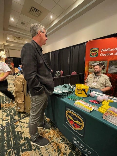 KevinHollandMPP's tweet photo. Last Friday, I attended #FireCon2024 in #ThunderBay! It was great talking with firefighters from across Ontario and reconnecting with colleagues from my time as a volunteer firefighter. https://t.co/Di24HFuUDW