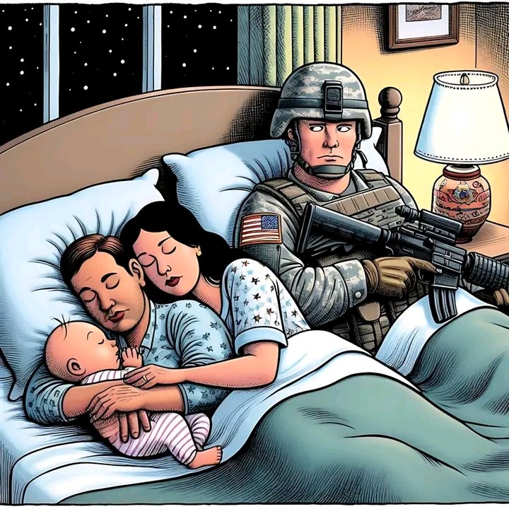 As a soldier my priority is to protect my family and my country,