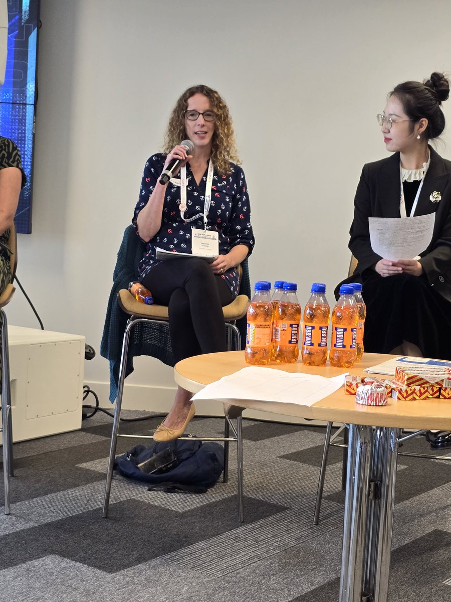 Thank you, Melanie (Canada) and Yanran (China), discussing how sustainable advanced practice is in its current format at the ICN inaugural student assembly <a href="/NPAPN2024/">ICN NP/APN 2024</a>