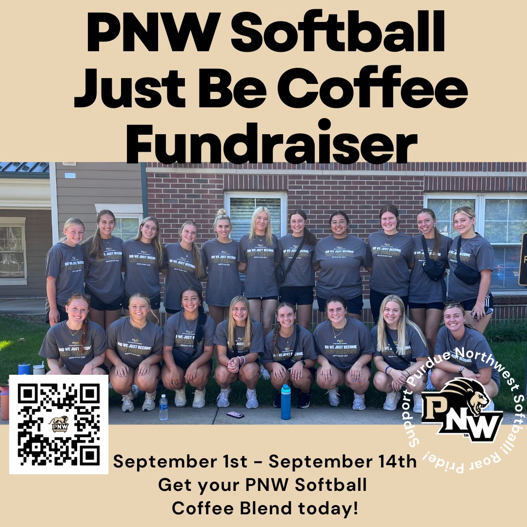 We've partnered with Just Be Coffee to raise funds for  this season's gear, equipment, and Spring trip to Florida!

The online store is open until September 14th, so support PNW Softball and get your PNW branded coffees or teas today! 

…allcoffeefundraiser2024.itemorder.com/shop/home/