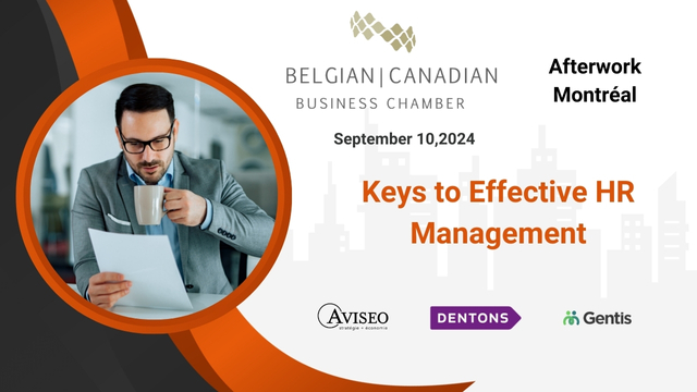 Join us tonight for an exclusive afterwork event at Galaxie Brasserie, Montreal, 5:30 - 8:30 PM, where we will address the essential HR Management issues with our expert partners: <a href="/AviseoConseil/">Aviseo Conseil</a>, @Gentis, and <a href="/Dentons/">Dentons</a>. For more information, visit:conta.cc/3zde043