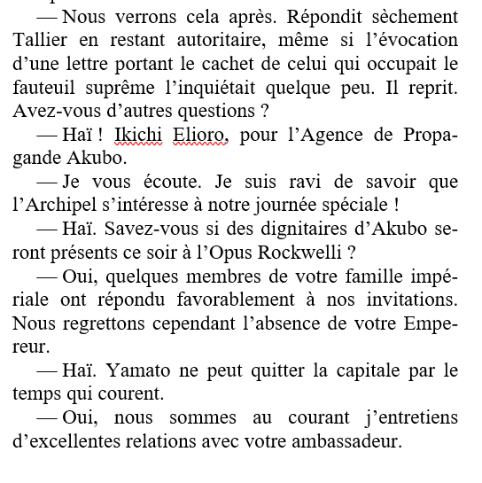 superflameur's tweet photo. 🔴 Aujourd'hui, en live écriture, on a canonisé des gens du chat !

➡️ Un des personnages de mon univers tenait une conférence de presse et on a trouvé marrant de donner les noms des gens du chat aux journalistes, ça a donné ceci :

Prochain live Demain Matin pour mettre tout ça en voix !