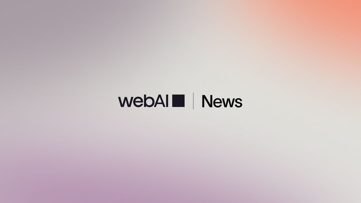 We’re excited to welcome three new board members to webAI: Michael Abbott (Stanford, ex-Apple), David Beirne (X10 Capital), and Dennis Durkin (ex-Activision Blizzard). We’ve also wrapped up our Series A funding at a $700M valuation. 🚀 

webai.com/blog-posts/new…