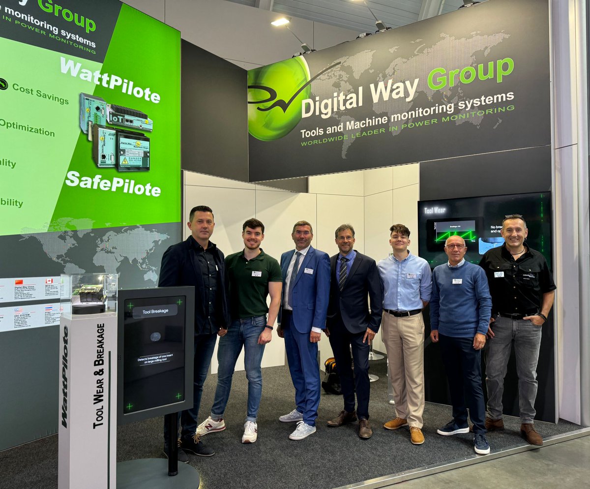 DigitalWayGroup's tweet image. Digital Way Team awaits you at AMB.
Visit us in Hall 7, booth A56

Das Team von Digital Way erwartet Sie auf des AMB
Besuchen sie uns in Halle 7, stand A56

L&apos;équipe Digital Way vous attend à l&apos;AMB
Visitez nous dans le Hall 7, stand A56
#AMBSTUTTGART
#TOOLMONITORING