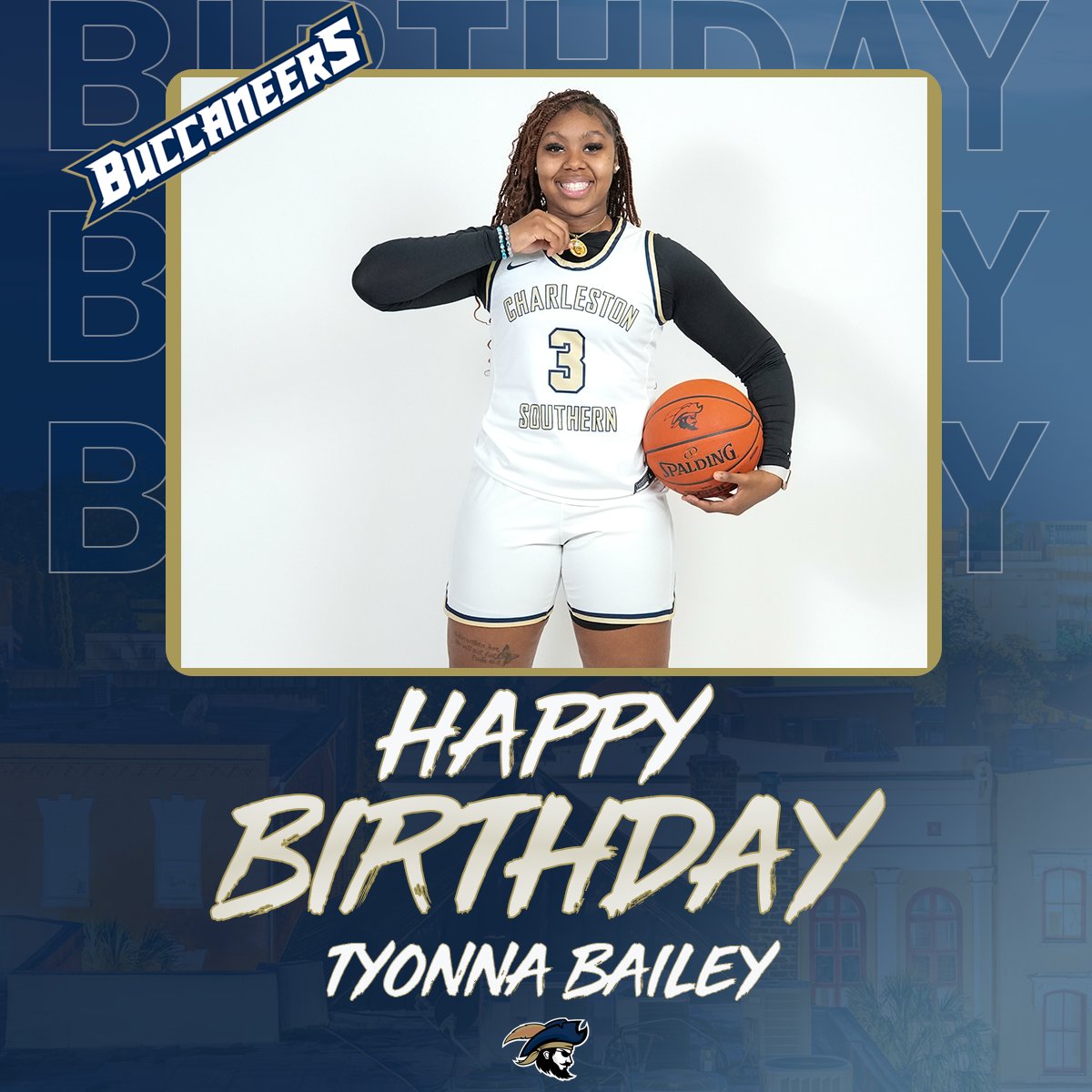 HAPPY BIRTHDAY, TYONNA BAILEY!! 🎂

Everybody go and wish Tyonna Bailey a Happy Birthday! 🎉

#ClimbTheLadder // #BucStrong