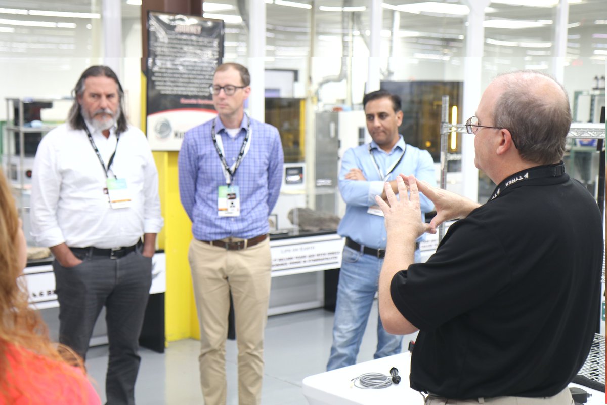 tyrexfamily's tweet photo. Yesterday marked the beginning of this week's special guest tours with @ascm_hq! Thank you to the first tour group that stopped by our facility to check out the latest technologies that are evolving the manufacturing industry!
#manufacturing #technology #supplychain https://t.co/1oe2ze7Rax