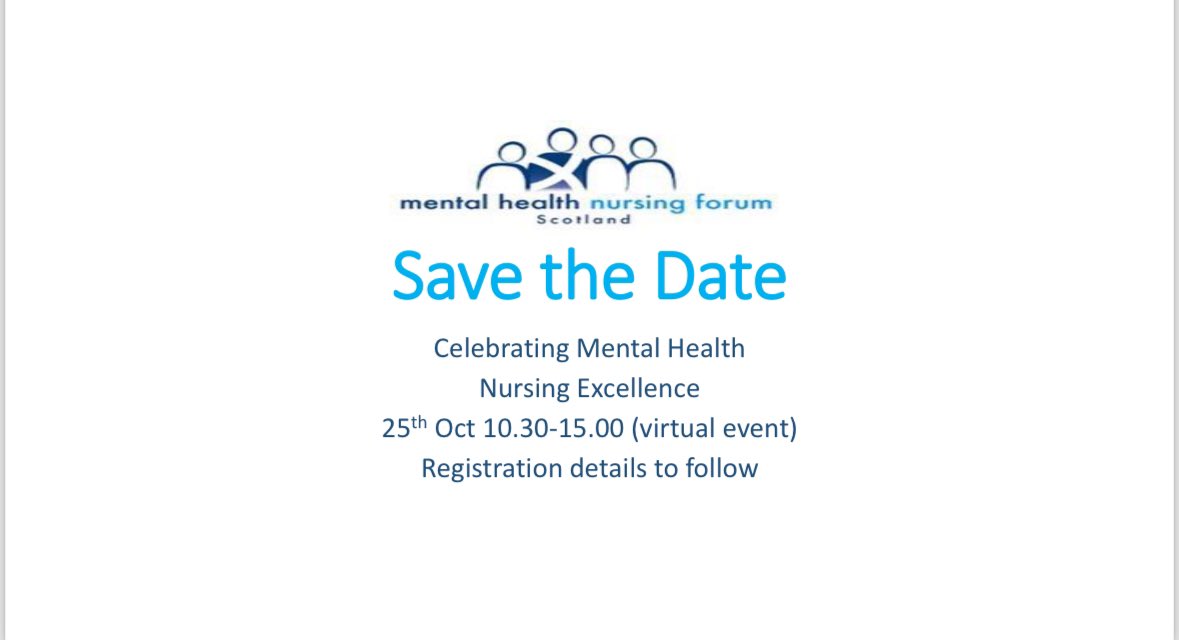 Mental Health Nursing Forum Scotland (@mhnforumscot) on Twitter photo βΌοΈPlease pop a hold in your diary for this MHNF Celebrating Excellence Event π₯³π₯³ registration details to follow. Please share through your networks @ClaireLamza <a href="/WellsJulia1/">Julia Wells</a> <a href="/ma_richards70/">Mark Richards π΄σ §σ ’σ ³σ £σ ΄σ Ώ</a> <a href="/KarenOzden/">Karen Ozden</a> <a href="/barrymuirhead/">Barry Muirhead</a> βΌοΈPlease pop a hold in your diary for this MHNF Celebrating Excellence Event π₯³π₯³ registration details to follow. Please share through your networks @ClaireLamza <a href="/WellsJulia1/">Julia Wells</a> <a href="/ma_richards70/">Mark Richards π΄σ §σ ’σ ³σ £σ ΄σ Ώ</a> <a href="/KarenOzden/">Karen Ozden</a> <a href="/barrymuirhead/">Barry Muirhead</a>