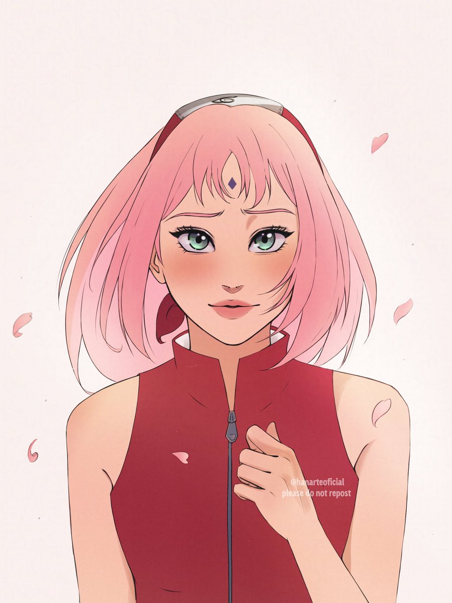 Redraw Sakura Haruno 💖 #NARUT