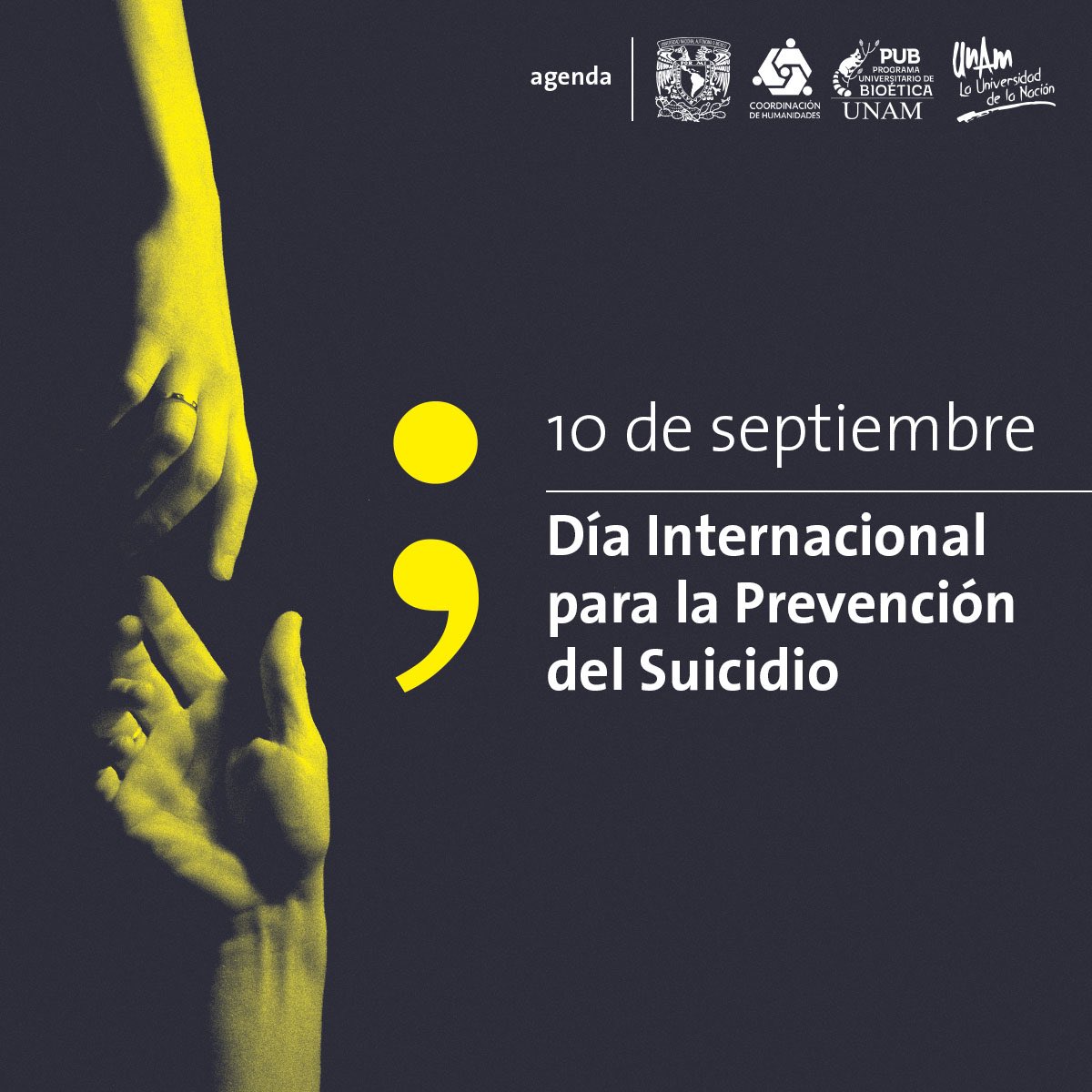 bioeticaunam's tweet photo. La investigación en salud mental 🧠 es esencial para desarrollar nuevos tratamientos y prevenir el suicidio.
En uno de nuestros episodios de #Bioeticast hablamos sobre estos temas.
Te dejamos el link. 👇🏼
#FelizMartes #UNAM #PrevenciónDelSuicidio #SaludMental https://t.co/9y5pqMGaql