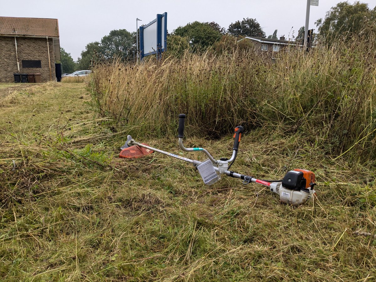 markdschofield's tweet image. 550 sq metres more of urban wildflower meadow created in Lincoln at Sunday's 'Cake and Rake' event, St John the Baptist, Ermine East using hay from the existing meadow as a seed source. Now 1000m2 &amp;amp; growing! @HFalconerMP @joshua_wells1 @Love_plants @lincolncouncil @LincsWildlife