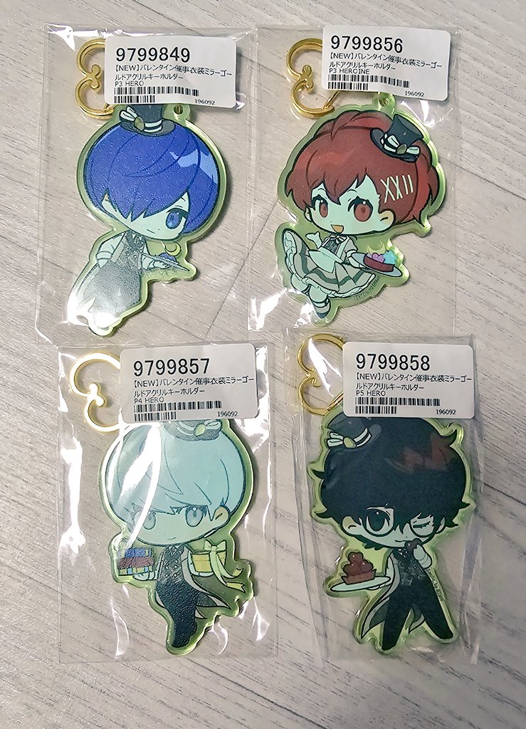 Renatsu_K's tweet photo. 3枚目の写真の P5HEROカードセットを購入したので~コンプリート 完成!
残りのステッカーとキーホルダーは2番目に出荷したのでまだまだですが 😅
とにかく ありがとうございます!
また楽しみにしています😆
#btmr #ペルソナ5 https://t.co/MVjZLOp8vV