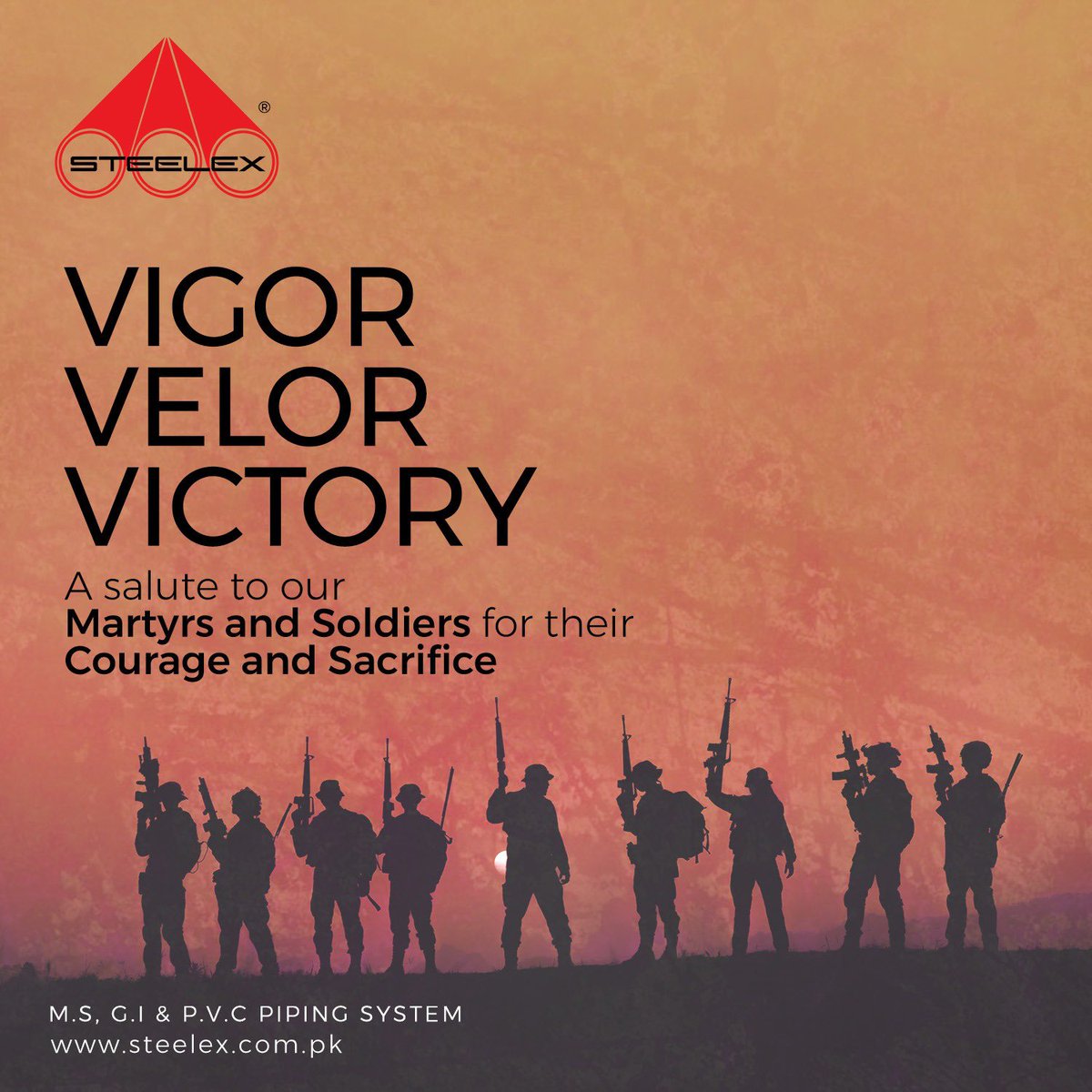 STEELEXPVTLTD's tweet image. Today and every day, we salute the brave hearts who stand as the guardians of our freedom and sovereignty.
#DefenceDay #Steelex #steelexpakistan