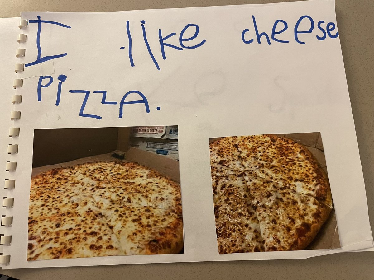Cheryl Diaz (@mrsdiazbre) on Twitter photo Hey <a href="/dominos/">Domino's Pizza</a> …this special author wrote a book about his favorite pizza! It made him hungry to write this story today! We made sure to write with capital letters, spaces, and punctuation! Thank you for being his story inspiration! #WeBelieveinBRE <a href="/rrcna_org/">Reading Recovery Community</a> Hey <a href="/dominos/">Domino's Pizza</a> …this special author wrote a book about his favorite pizza! It made him hungry to write this story today! We made sure to write with capital letters, spaces, and punctuation! Thank you for being his story inspiration! #WeBelieveinBRE <a href="/rrcna_org/">Reading Recovery Community</a>