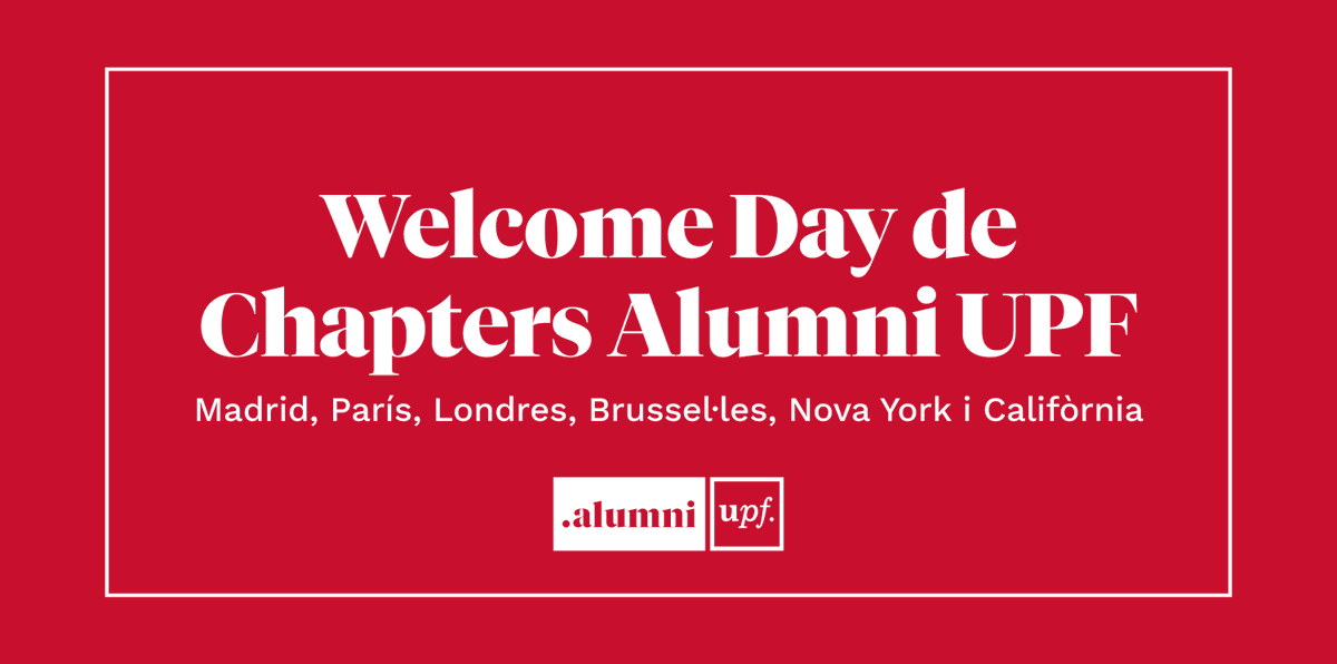 alumniUPF's tweet photo. 👋 Els Chapters #AlumniUPF convoquen un Welcome Day per acollir les persones nouvingudes!

🌍 Entre el 12 i el 24 de setembre celebrem aquesta trobada en diversos territoris amb presència dels chapters de graduats i graduades de la @UPFBarcelona.

Descobreix-ne més! 🧵👇 https://t.co/ai8WUDwPoT