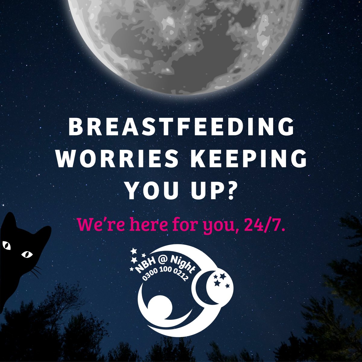 NBHelpline's tweet photo. We're coming up to 6 months of overnight support on the helpline🩷
We're so happy to be able to support mums and families who need us, whenever they need us!
So if you're up and need to talk, we're ready to take your call.
0300 100 0212
@AssocBfMothers
#OvernightSupport https://t.co/Wp7TdGu83I