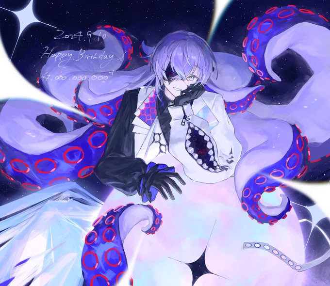 #星導ショウ生誕祭2024#ショウゾウ画 140億歳おめでとうございます 