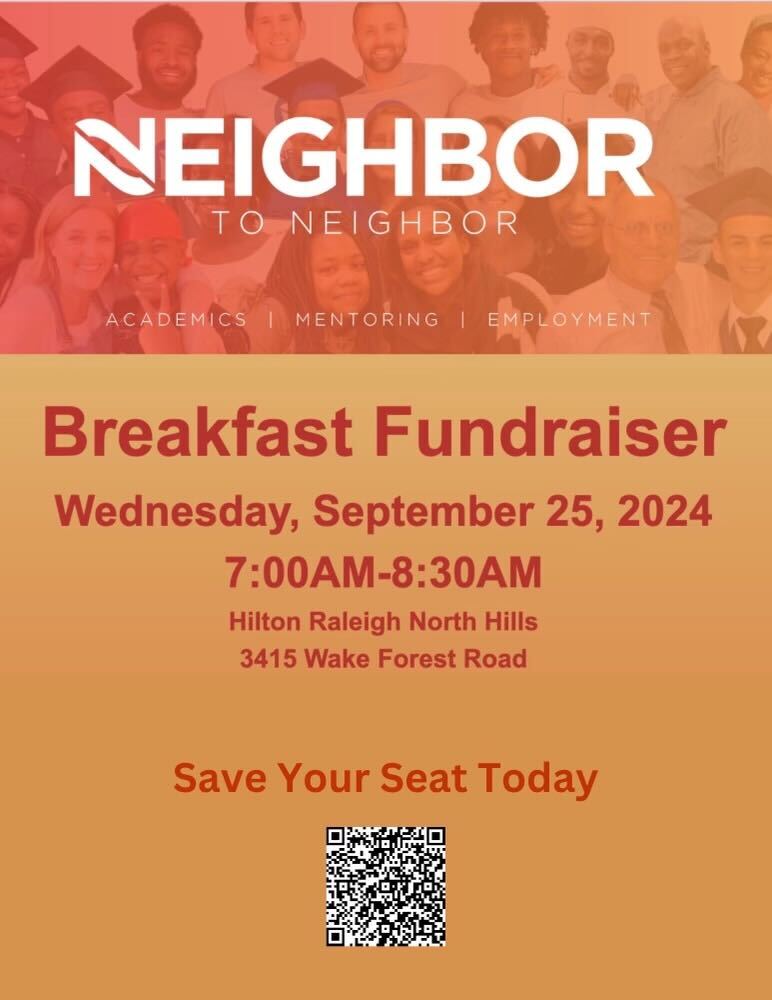 F3 Raleigh 3rd F (@f3raleigh3rdf) on Twitter photo @f3raleigh Join us for a special day benefitting <a href="/n2noutreach/">Neighbor 2 Neighbor</a> Tuesday 9/25 7-8:30am at the Raleigh Hilton. We need table hosts to fill a table & then invite 10 guests to a table. Donations NOT required for guests but inviting any interested in learning more about N2N. @f3raleigh Join us for a special day benefitting <a href="/n2noutreach/">Neighbor 2 Neighbor</a> Tuesday 9/25 7-8:30am at the Raleigh Hilton. We need table hosts to fill a table & then invite 10 guests to a table. Donations NOT required for guests but inviting any interested in learning more about N2N.