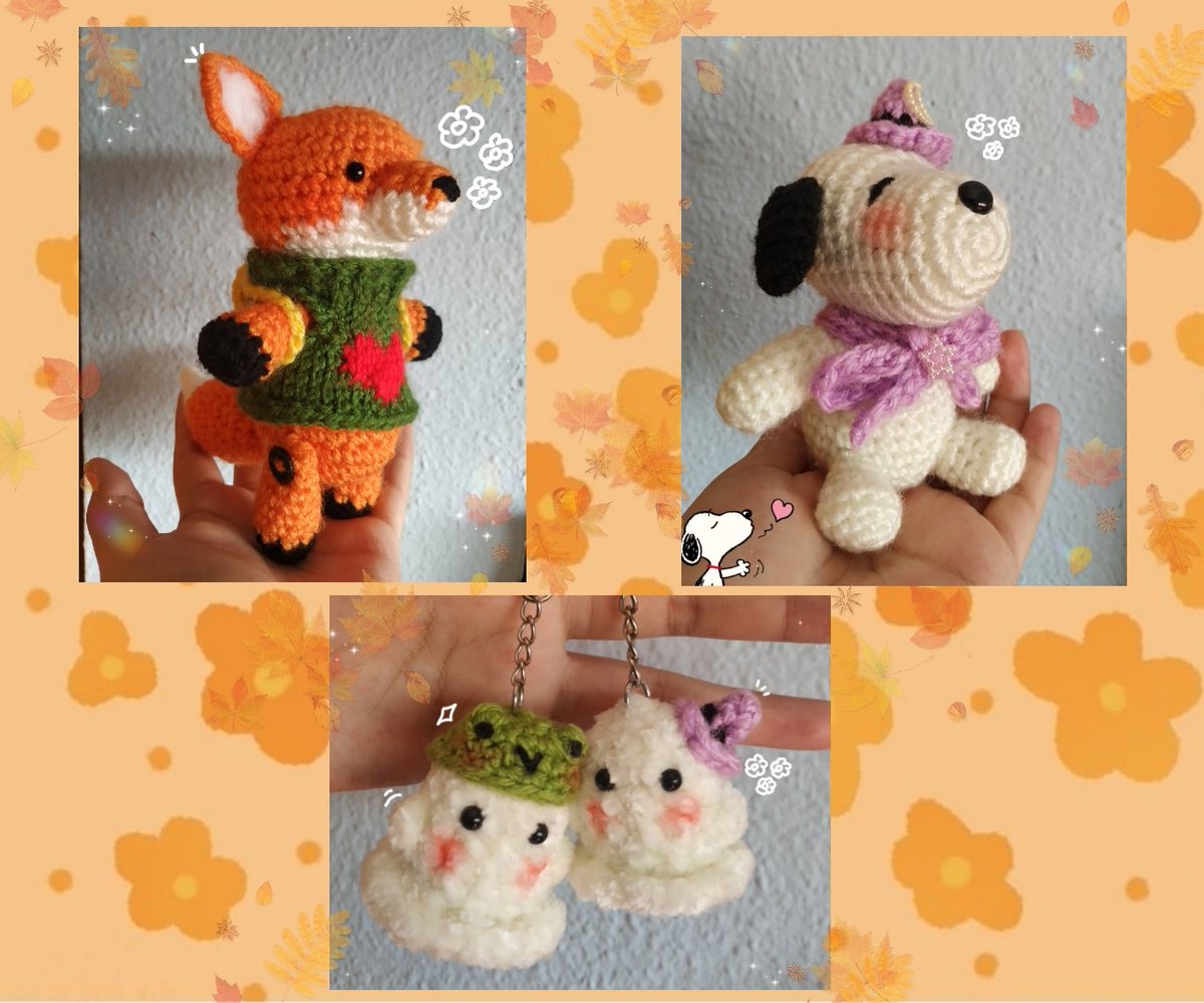 dulcesgurumis's tweet photo. 🌻MINI ACTUALIZACIÓN ! 🌻🧡🌷

RT para que lleguen a más personitas ! 🫶🧡

Link abajo ⬇️💜 https://t.co/gluW0UWDa0