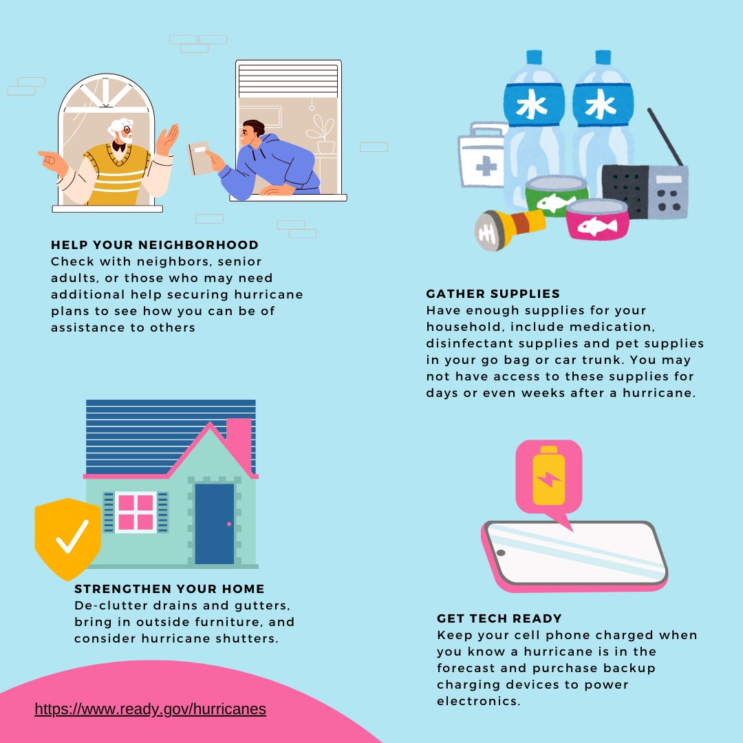 LSU Public Health (@lsupublichealth) on Twitter photo All good luck comes to an end and, after two quiet years, LA is facing its first hurricane in a while.  With the bulk of the effects being felt tonight and tomorrow, the LSU SPH  encourages everyone to get ready NOW!  Check out some of these tips from ready.gov/hurricanes. All good luck comes to an end and, after two quiet years, LA is facing its first hurricane in a while.  With the bulk of the effects being felt tonight and tomorrow, the LSU SPH  encourages everyone to get ready NOW!  Check out some of these tips from ready.gov/hurricanes.